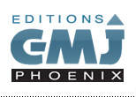 GMJ EDITIONS -EDITIONS GMJ PHOENIX