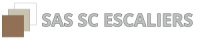 SAS SC ESCALIERS