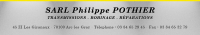 EURL POTHIER PHILIPPE