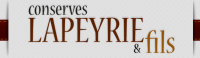 CONSERVES LAPEYRIE ET FILS