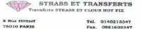 STRASS ET TRANSFERTS